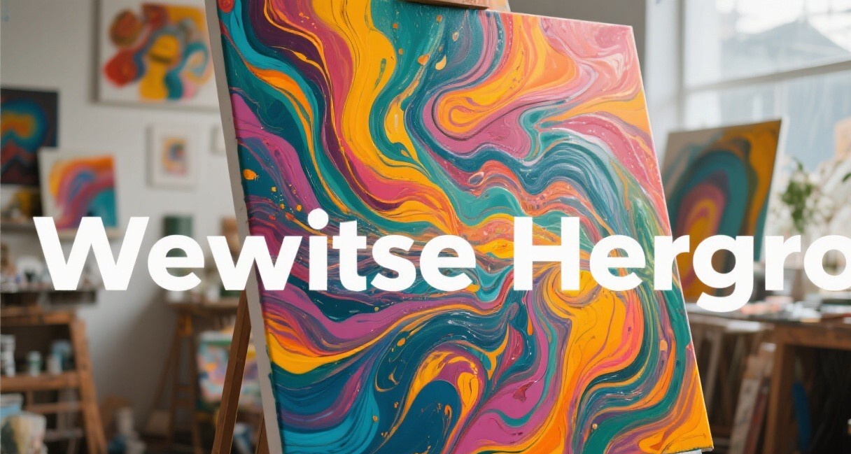 How to Create Custom Wall Art with Acrylic Pour Painting