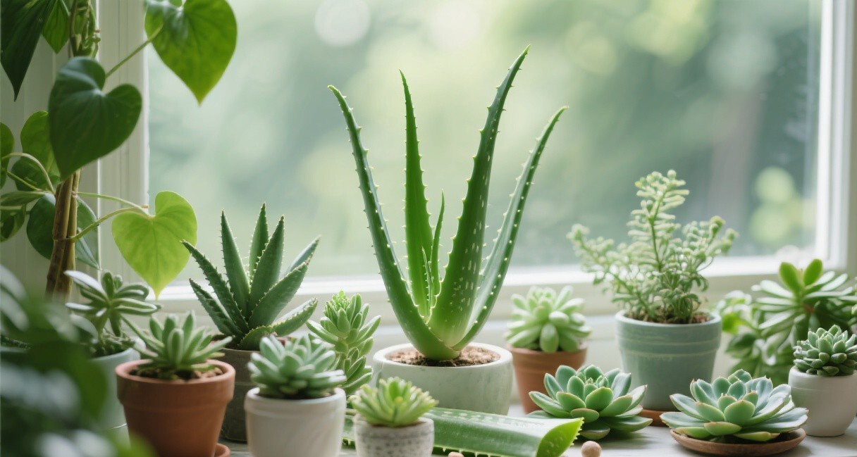 How to Grow Aloe Vera and Other Healing Succulents